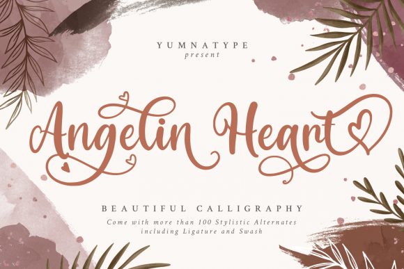 Angelin Heart: The Script Font That Elevates Campaigns