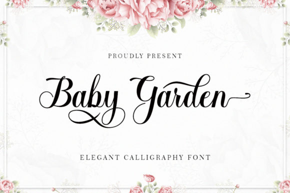 Baby Garden: A Handwritten Typeface for Editorial Warmth
