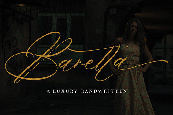 Baretta: A Script Font for Digital Branding