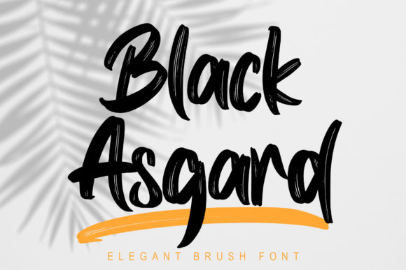 Black Asgard Font: Elevate Your Brand Identity
