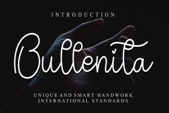 Bullenita: A Handwritten Font for Branding