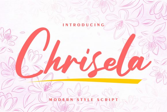 Chrisela: The Handwritten Font for Crafters