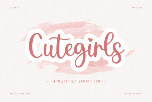 Cutegirls Font: A Modern Script for Editorial Design