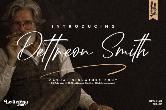 Dettreon Smith: A Premium Handwritten Font for Web Design