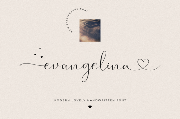Evangelina: A Premium Script Font for Web Design