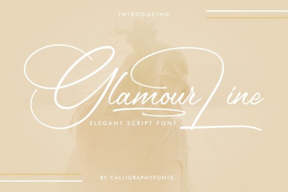Glamour Line Font: Elevate Your Brand Identity