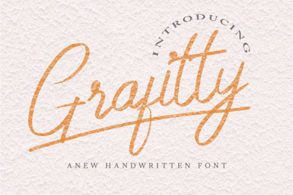 Grafitty: A Handwritten Font for Digital Design