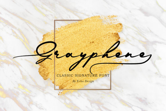 Grayphene: The Script Font for Scroll-Stopping Visuals