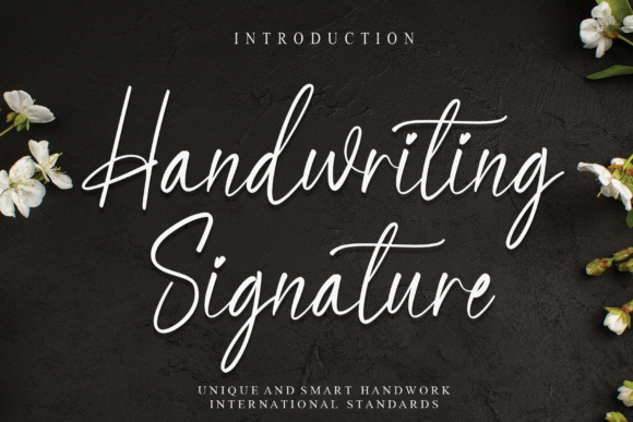 Handwriting Signature: A Font for Clear Campaigns