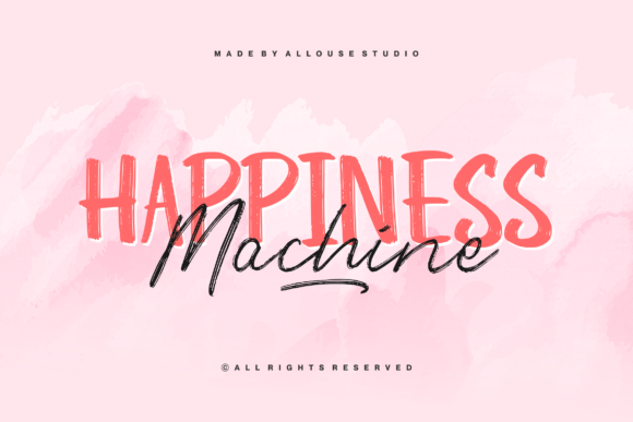 Happiness Machine Duo: A Font for Clear Campaigns