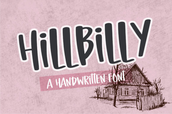 Hillbilly Font: A Handwritten Typeface for Authentic Branding
