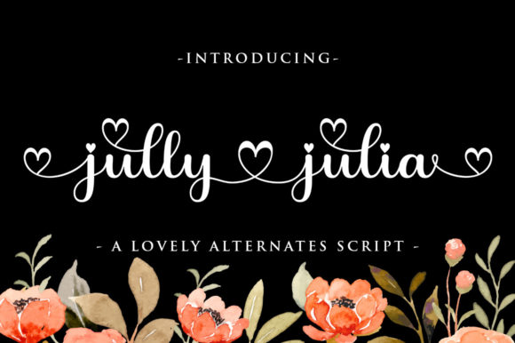 Jully Julia: A Sophisticated Handwritten Font for Web Design
