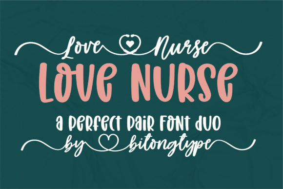 Love Nurse: A Delicate Typeface for Editorial Design