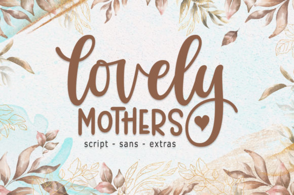 Lovely Mothers Font Review for Web Design