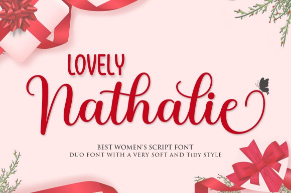 Lovely Nathalie: A Versatile Font for Small Business Branding