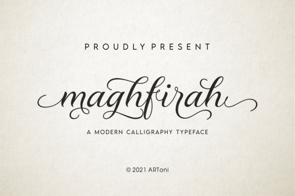 Maghfirah Font: Elevating Brand Identity with Elegant Handwritten Typography