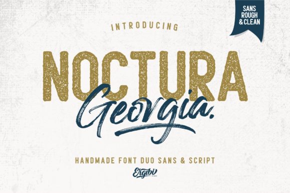Noctura Georgia: A Versatile Duo Font for Web Design