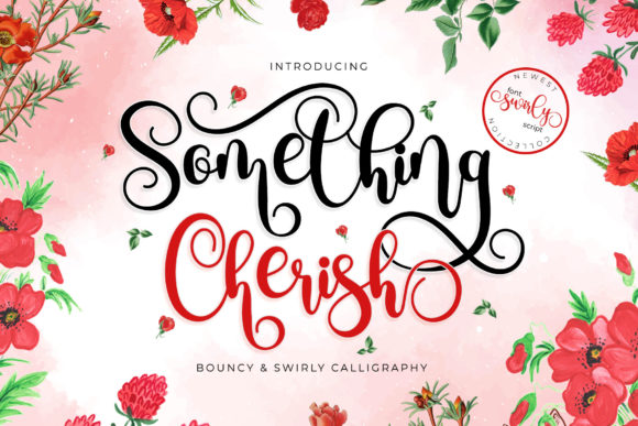 Something Cherish: A Romantic Script Font for Web Design