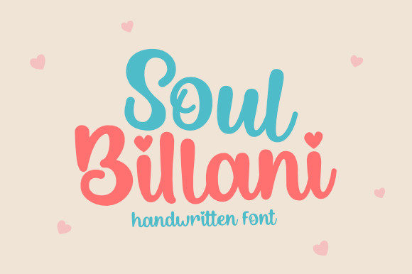 Soul Billani: A Refined Script Font for Brands