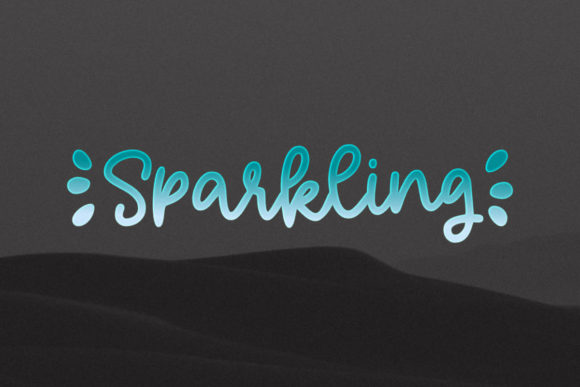 Sparkling: A Handwritten Font for Modern Web Design
